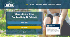 Desktop Screenshot of katyfoot.com